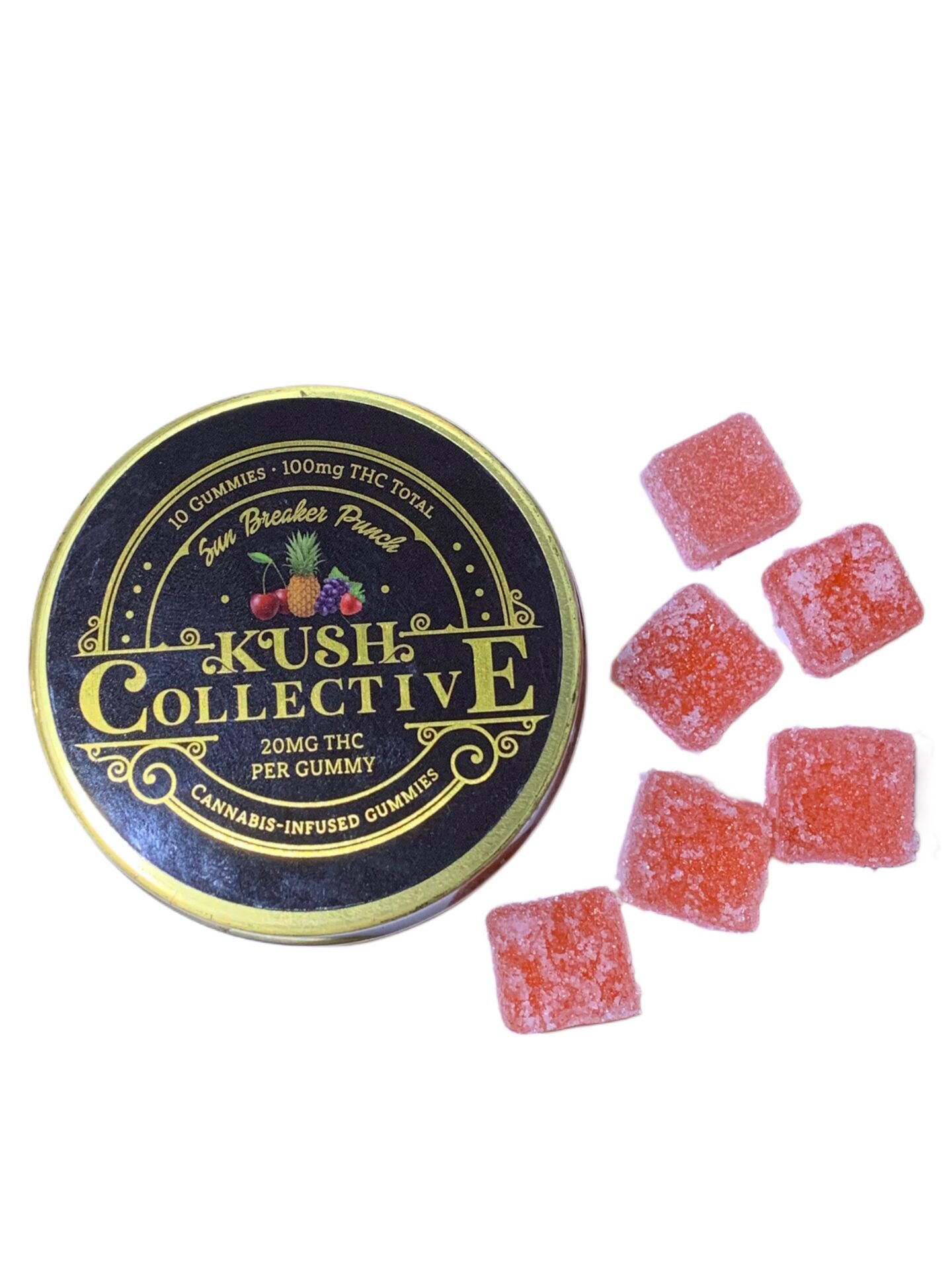 KUSH COLLECTIVE - SUN BRAKER PUNCH - 100MG THC (Special 4 for $40) - Imperial NYC 1 Kush Imperial NYC Cannibus