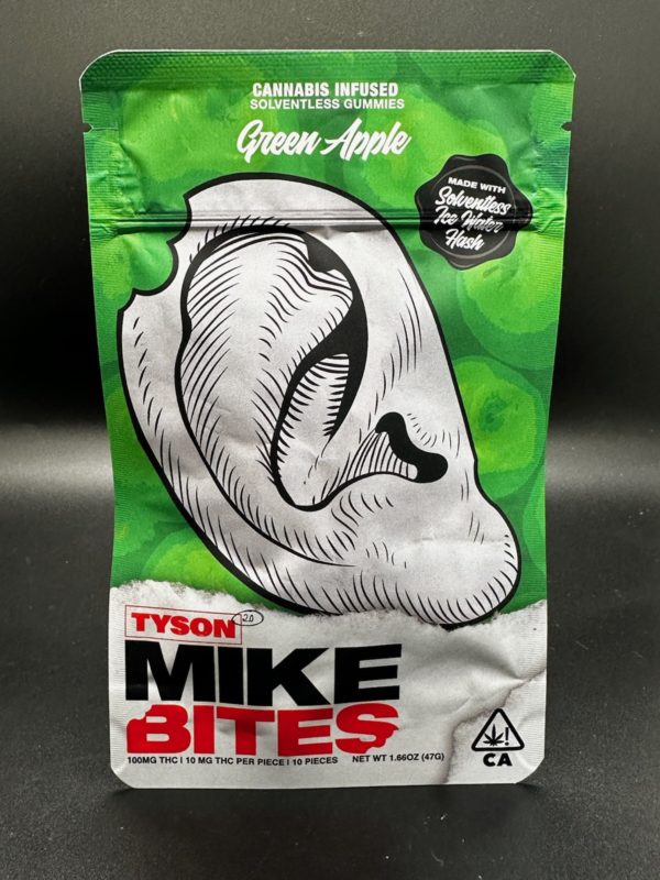 TYSON MIKE BITES - Green Apple - 100mg total - Imperial NYC 1