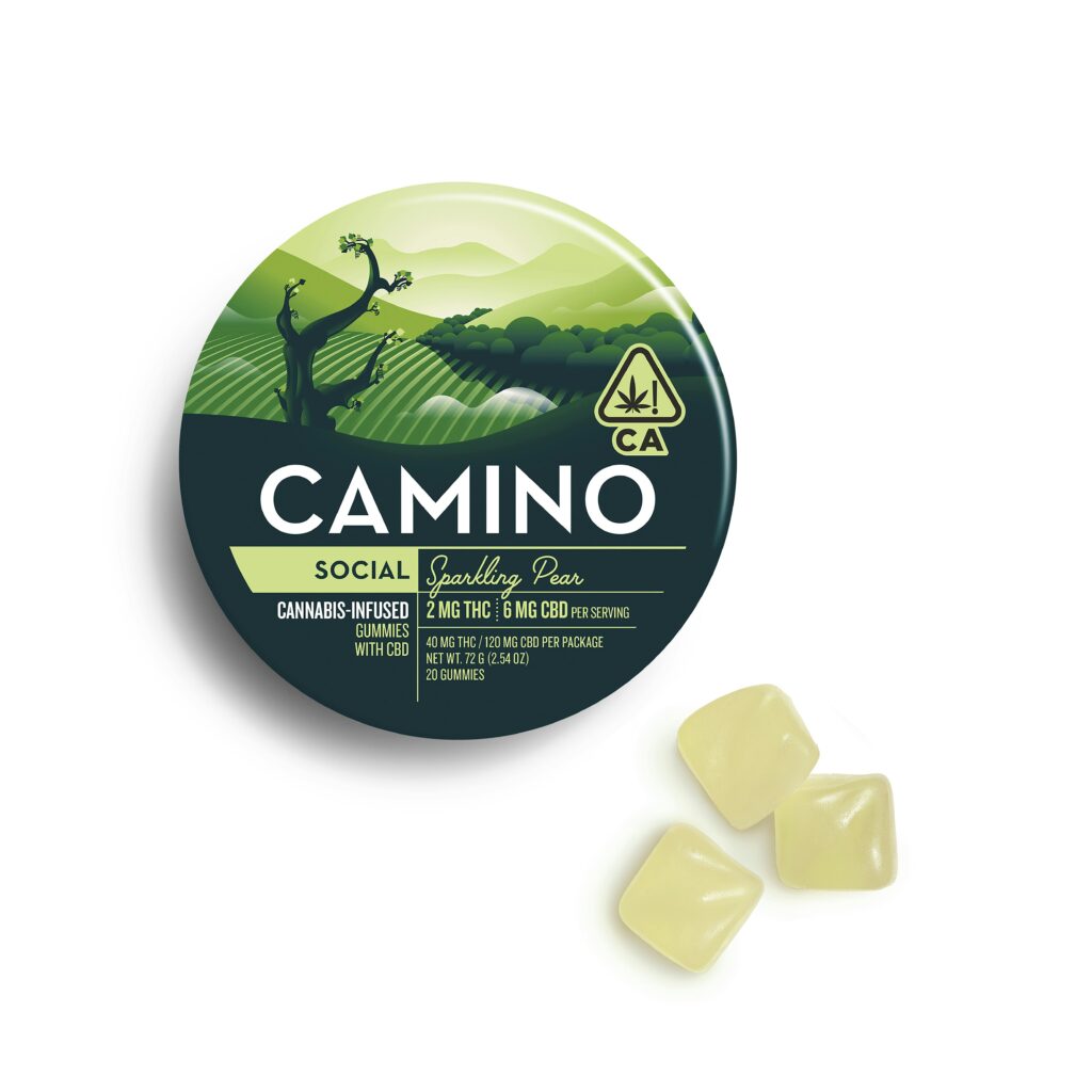 CAMINO - SPARKLING PEAR - 40MG THC/120MG CBD - SATIVA