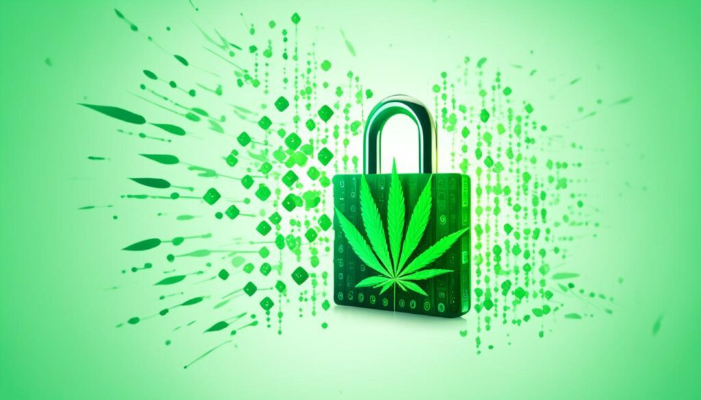 secure cannabis transactions