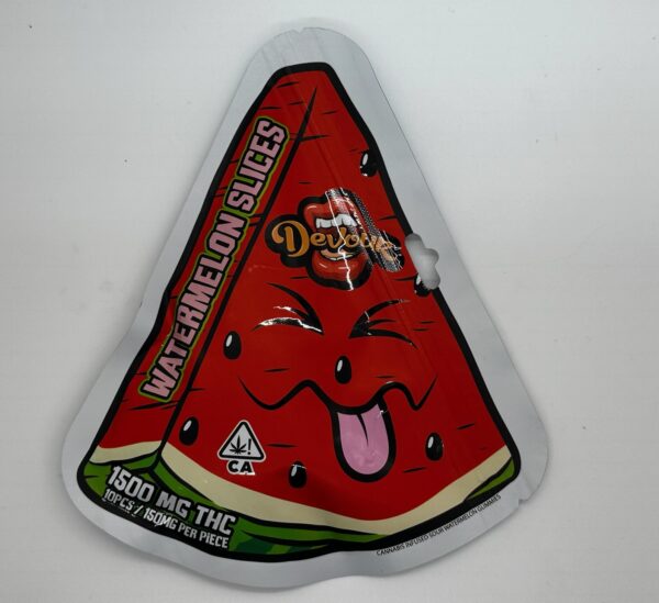 Devour Brand Watermelon Slices - 1500 mg Total THC - Imperial NYC 1