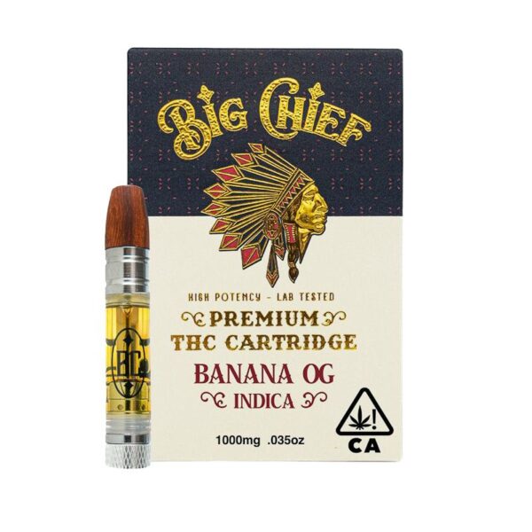 BIG CHEIF - THC CARTRIDGE - BANANA OG - INDICA - Imperial NYC 1