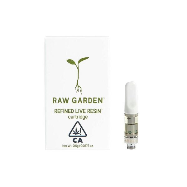 RAW GARDEN - LIVE RESIN CARTRIDGE - 0.5G - ROSE SORBET - Imperial NYC 1