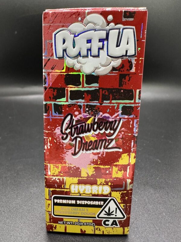 PUFF LA - STRAWBERRY DREAM - 2 GRAMS DISPOSABLE- HYBRID - Imperial NYC 1