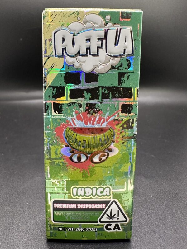 PUFF LA - WATERMELON OG - 2 GRAM DISPOSABLE VAPE - INDICA - Imperial NYC 1