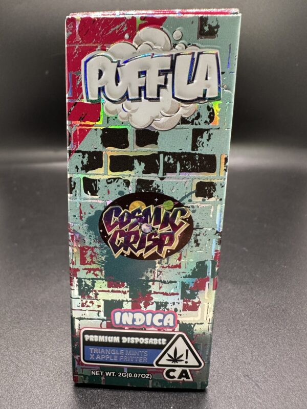 PUFF LA - COSMIC CRISP - 2 GRAM DISPOSABLE VAPE - INDICA - Imperial NYC 1