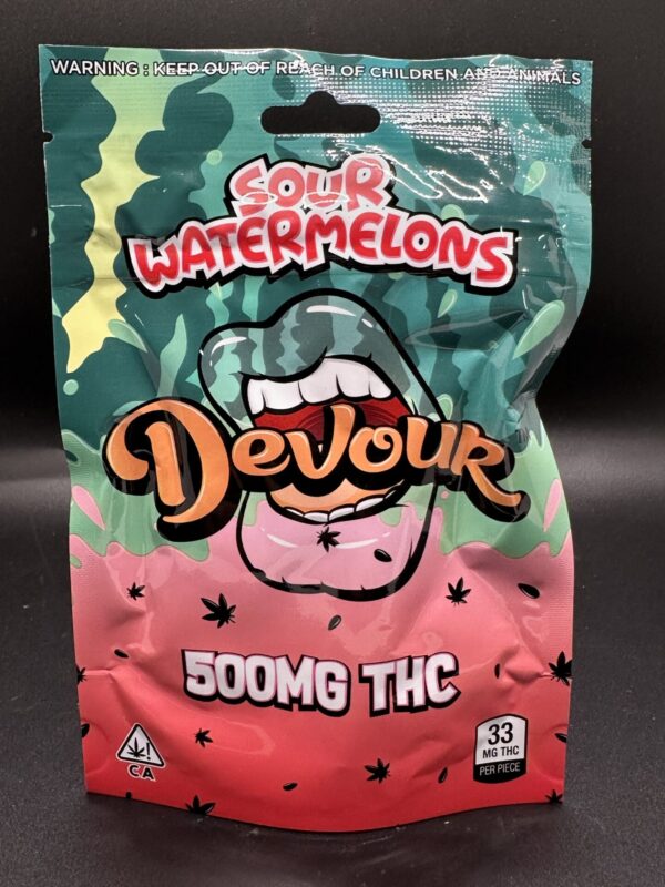 DEVOUR - SOUR WATERMELON - 500MG - Imperial NYC 1