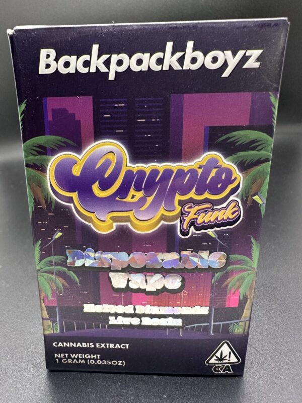 BACKPACKBOYZ - CRYPTO FUNK - 1 GRAM DISPOSABLE - Imperial NYC 2