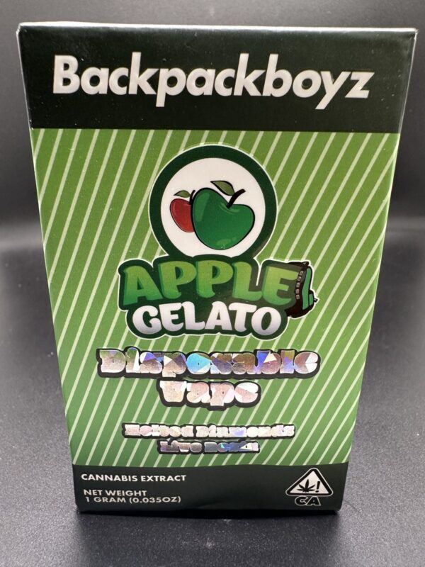 BACKPACKBOYZ - APPLE GELATO - 1 GRAM DISPOSABLE - Imperial NYC 2