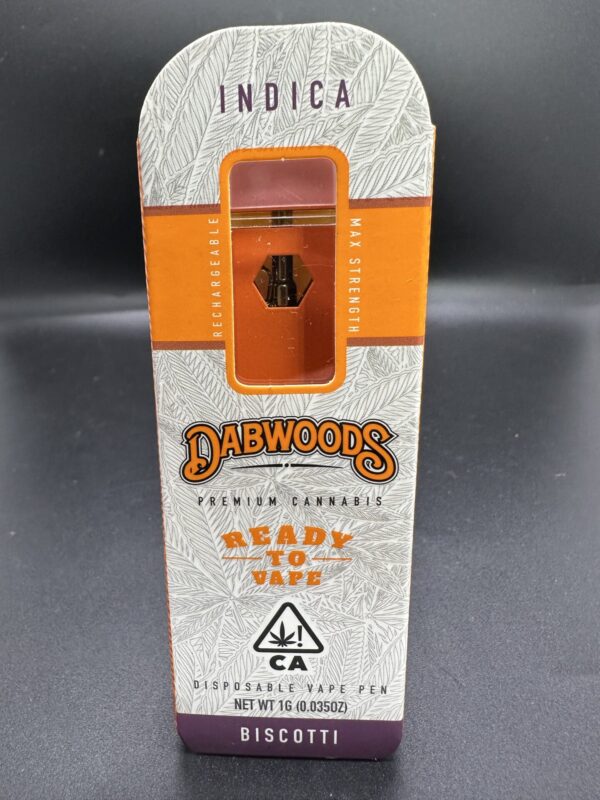 DABWOODS - 2 GRAMS - BISCOTTI - INDICA - Imperial NYC 1