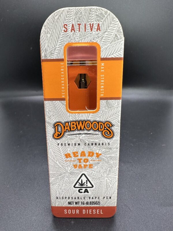 DABWOODS - 2 GRAMS - SOUR DIESEL - SATIVA - Imperial NYC 1