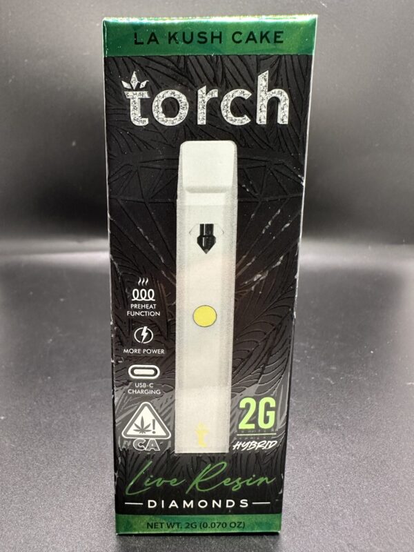 TORCH - LIVE RESIN DIAMONDS - 2 GRAM - LA KUSH CAKE - Imperial NYC 1