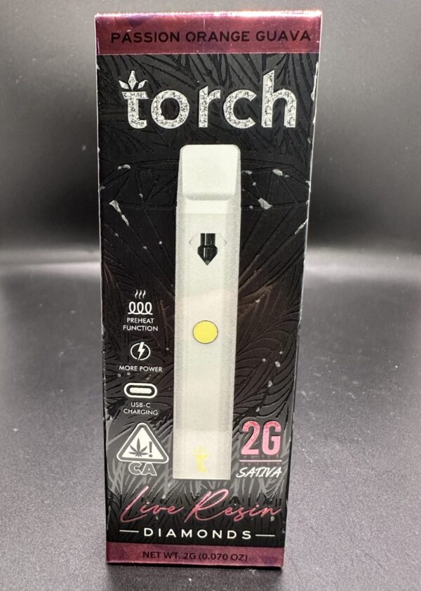 TORCH - LIVE RESIN DIAMOND - 2 GRAM - PASSION ORANGE GUAVA - Imperial NYC 1