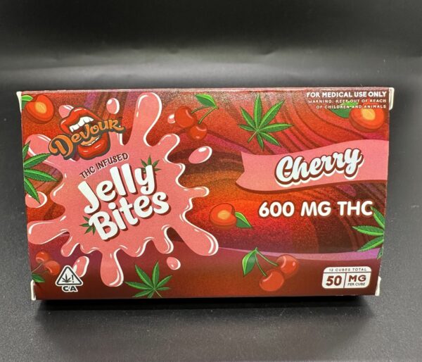 DEVOUR - JELLY BITES - 600MG - CHERRY - Imperial NYC 1