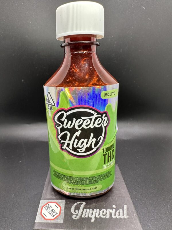 SWEETER HIGH - THC SYRUP - 1000MG - MOJITO - Imperial NYC 1