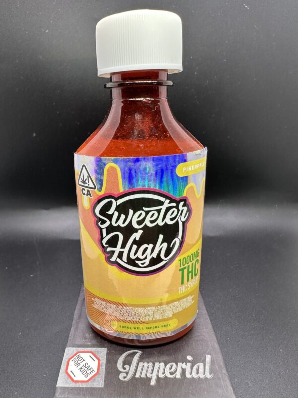 SWEETER HIGH - THC SYRUP - 1000MG - PINEAPPLE - Imperial NYC 1