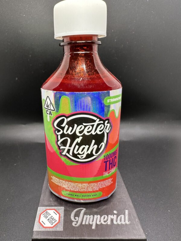 DEVOUR - THC SYRUP - 1000MG - STRAWBERRY - Imperial NYC 1