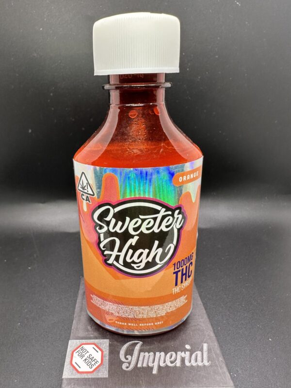 SWEETER HIGH - THC SYRUP - 1000MG - ORANGE