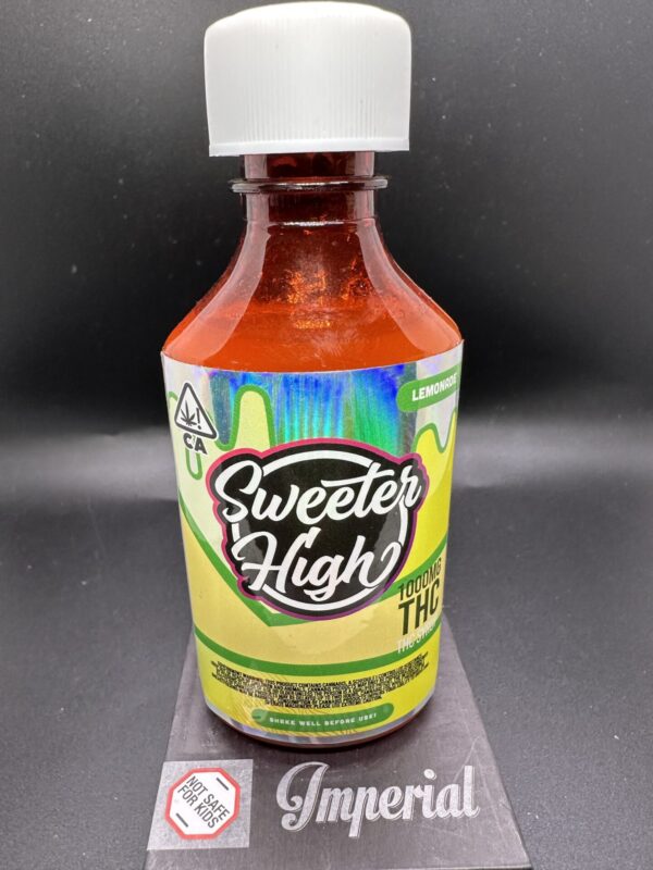 SWEETER HIGH - THC SYRUP - 1000MG - LEMONADE - Imperial NYC 1