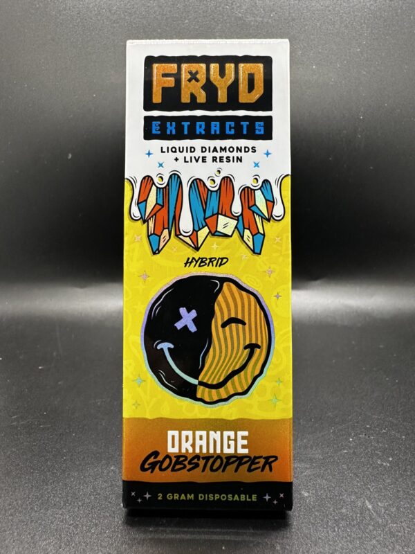 FRYD LIQUID DIAMOND + LIVE RESIN - ORANGE GOBSTOPPER - Imperial NYC 1