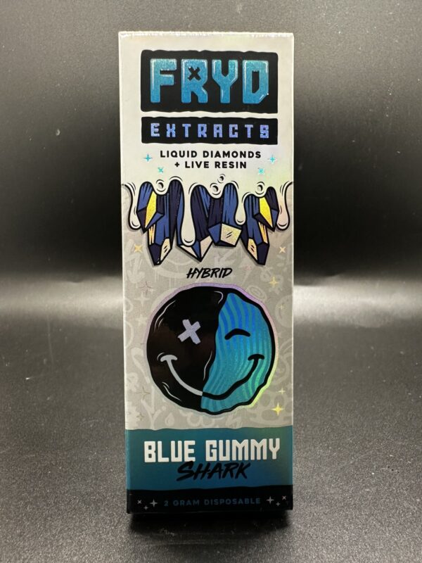 FRYD LIQUID DIAMOND + LIVE RESIN - BLUE GUMMY SHARK - Imperial NYC 1