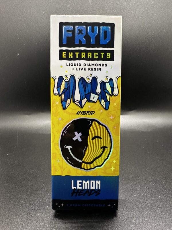 FRYD LIQUID DIAMOND + LIVE RESIN - LEMON HEADS - Imperial NYC 1