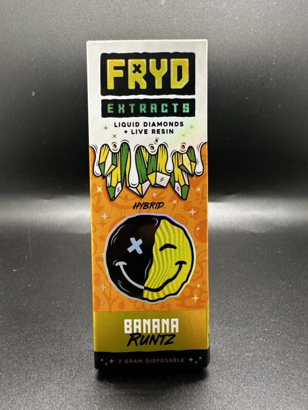 FRYD LIQUID DIAMOND + LIVE RESIN - BANANA RUNTZ - Imperial NYC 1