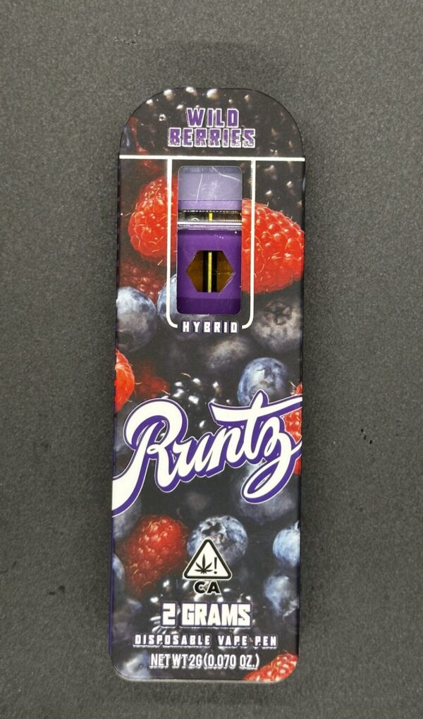 RUNTZ - 2 GRAMS DISPOSABLE - WILD BERRIES - Imperial NYC 1