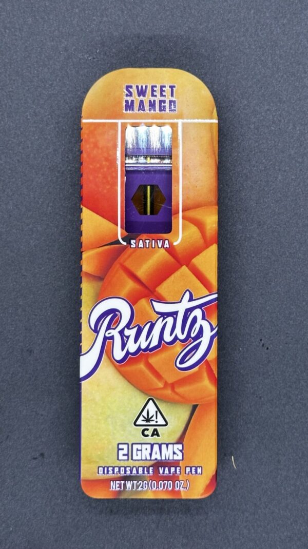 RUNTZ - 2 GRAMS DISPOSABLE - SWEET MANGO - Imperial NYC 1