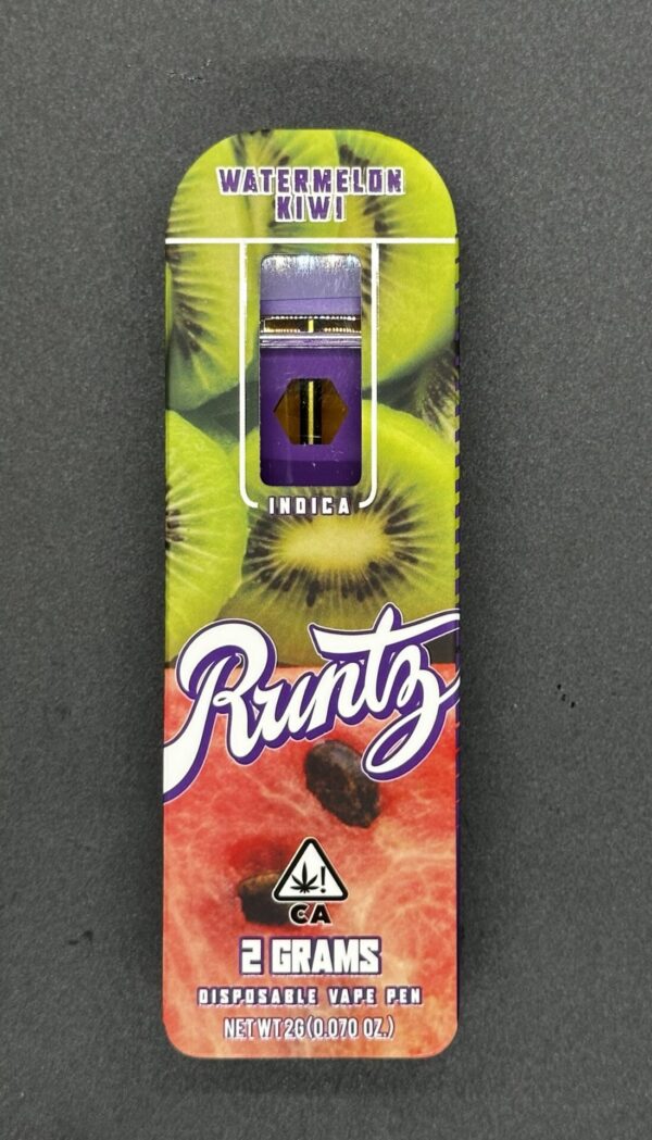 RUNTZ - 2 GRAMS DISPOSABLE - WATERMELON KIWI - Imperial NYC 1