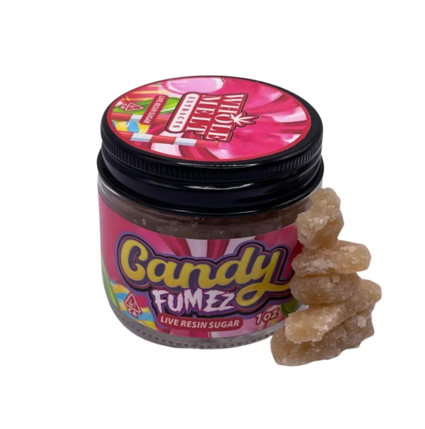 Live Resin Sugar by Whole Melt Extracts 1oz jar - Candy Fumez