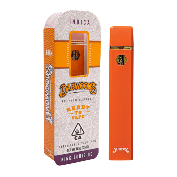 Dabwood 1g disposable - king Louie OG - Imperial NYC 1