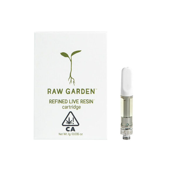 Raw Garden 1g carts - Frosted zinn - Imperial NYC 1