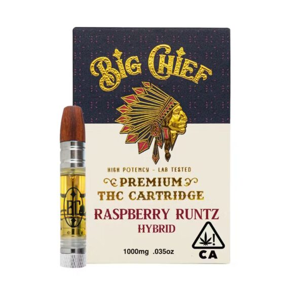 BIG CHEIF – THC CARTRIDGE – RASPBERRY RUNTZ – HYBRID