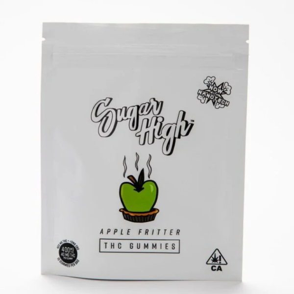 SUGAR HIGH - APPLE FRITTERS - THC GUMMIES - 500MG THC