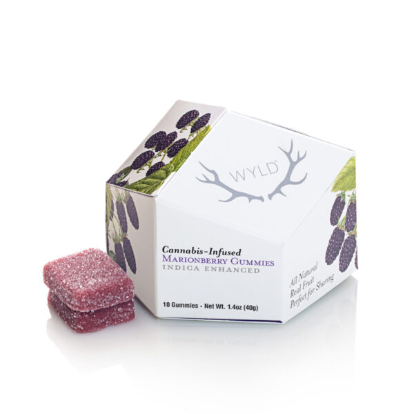 WYLD - 100MG - MARIONBERRY GUMMIES - Imperial NYC 1