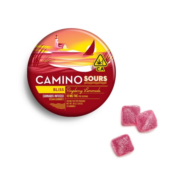 CAMINO SOURS - RASPBERRY LEMONADE - 100MG