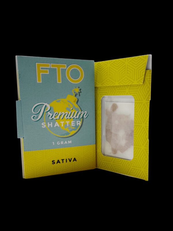 FREE TRADE ORGANICS - 1g SHATTER - SATIVA