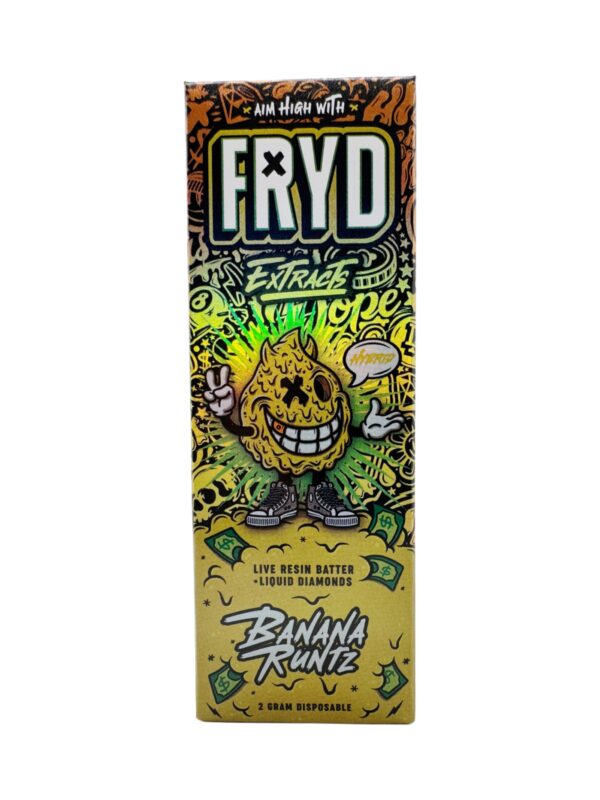 FRYD EXTRACTS 2G DISPOSABLE -  BANANA RUNTZ