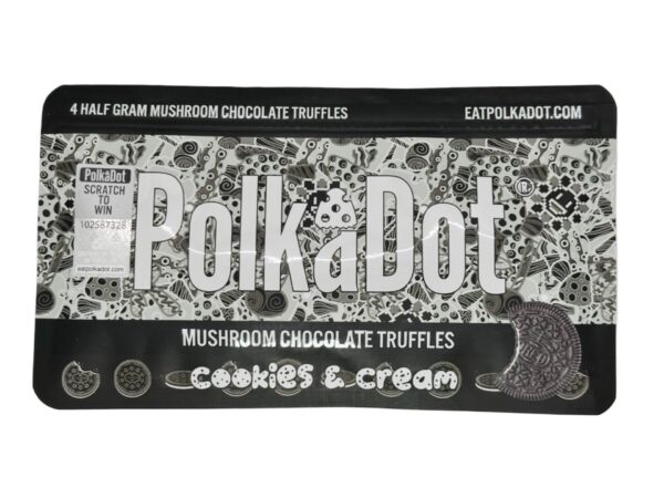 POLKADOT - MUSH CHOCOLATE TRUFFLES - 4 GRAM CHOCOLATE