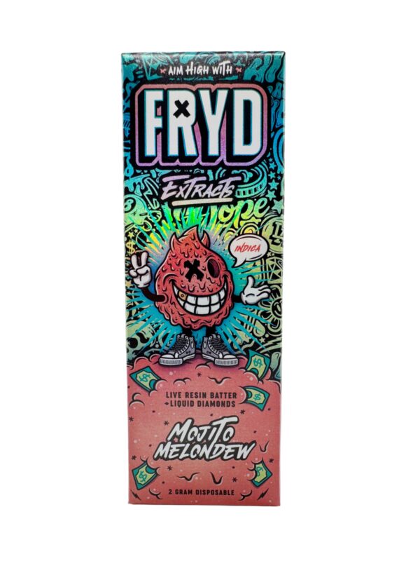 FRYD EXTRACTS 2G DISPOSABLE -  MOJITO MELONDEW