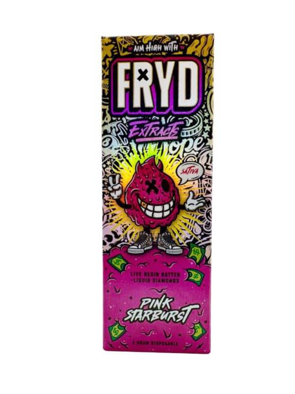 FRYD EXTRACTS 2G DISPOSABLE -  PINK STARBURST