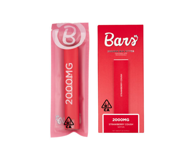 BARS XL - SAUCE DISPOSABLE (2G) - STRAWBERRY COUGH