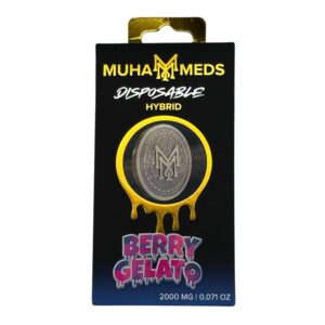 MUHA MED DISPO (2G) - BERRY GELATO