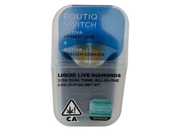 BOUTIQ SWITCH - 2G DISPOSABLE - HONEYCOMB X FRENCH COOKIES