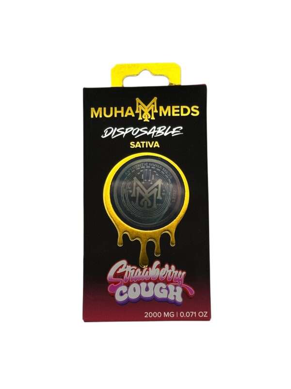 MUHA MED DISPO (2G) - STRAWBERRY COUGH