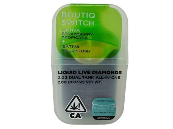 BOUTIQ SWITCH - 2G DISPOSABLE - STRAWBERRY TROPICANA X SOUR SLUSH