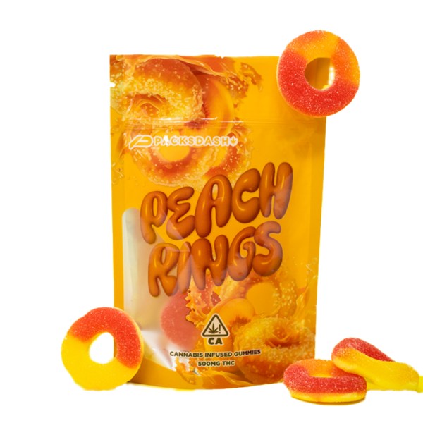 PEACH RINGS - 500MG