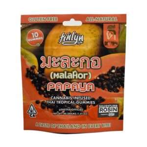 DEE THAI X KALYA PAPAYA ROSIN GUMMIES 100MG