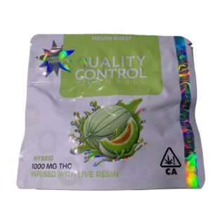 QUALITY CONTROL - INFUSED LIVE RESIN GUMMIES - 1000MG THC
